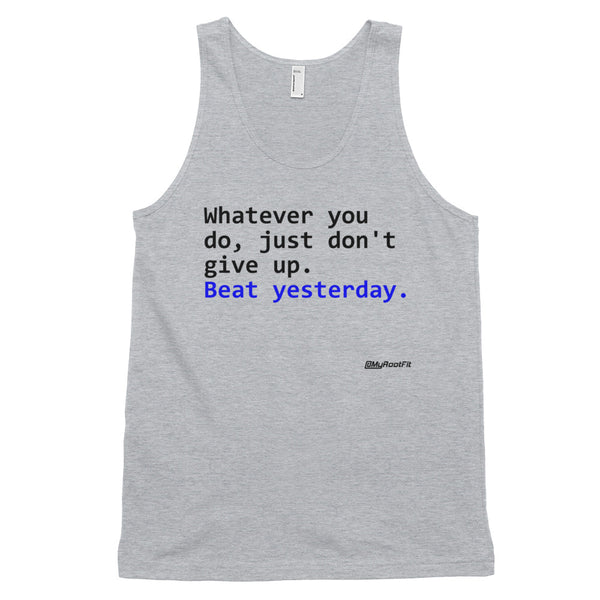 Beat Yesterday Men's Tank