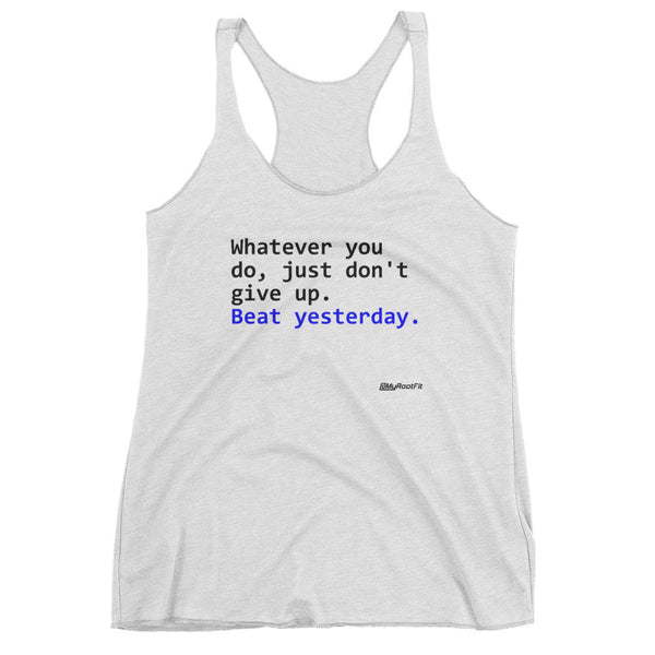 Beat Yesterday Woman's Tank