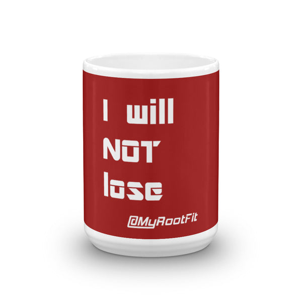NOT losing mug